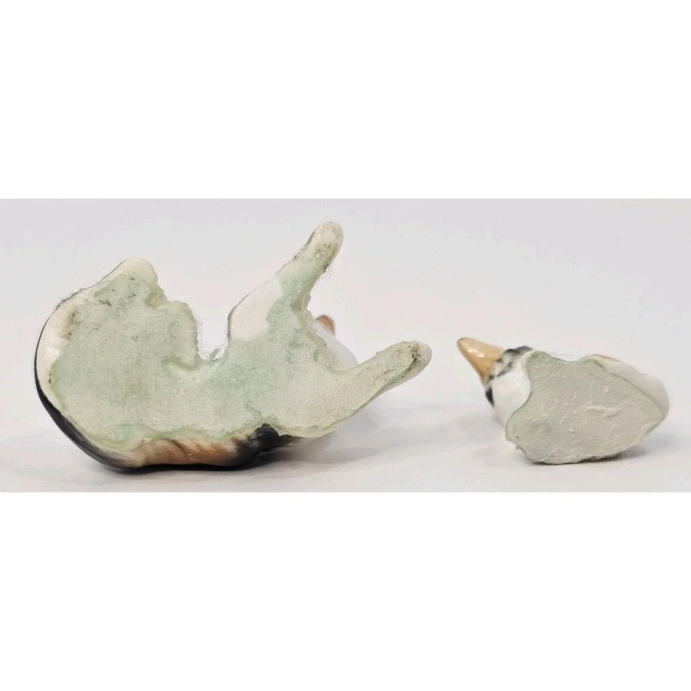 Vtg Mini Collie Figurines, 1990's - Lot‎ Of 2